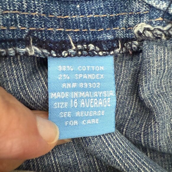 DuckHead Stretch Bootcut women's jeans, size 16 - Picture 6 of 7